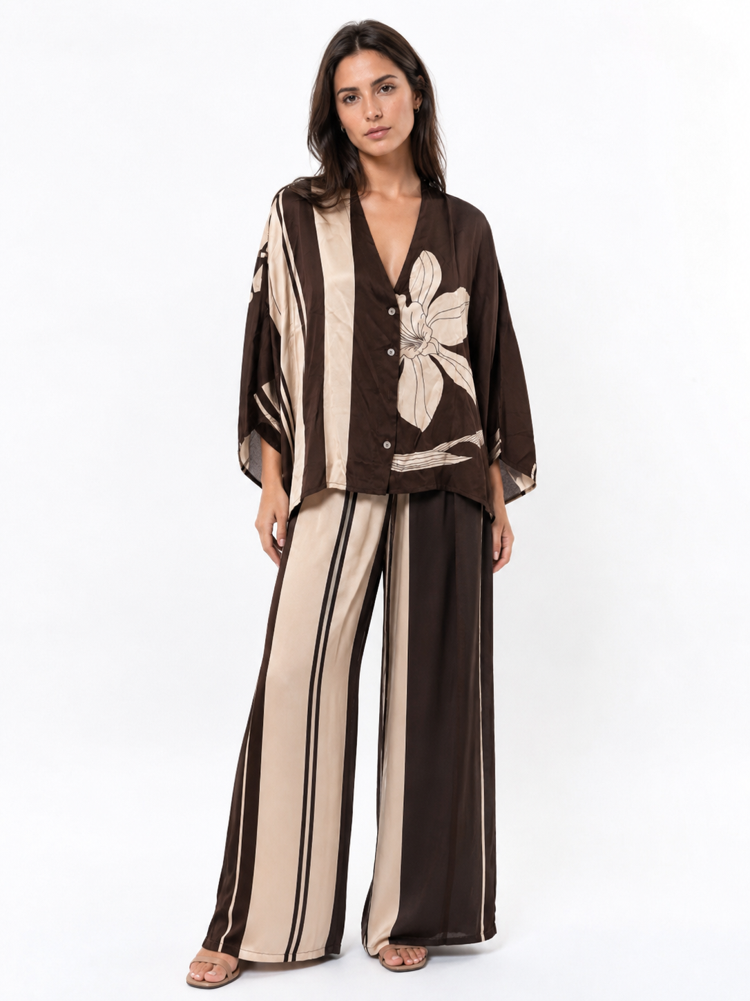 Kimono con bottoni