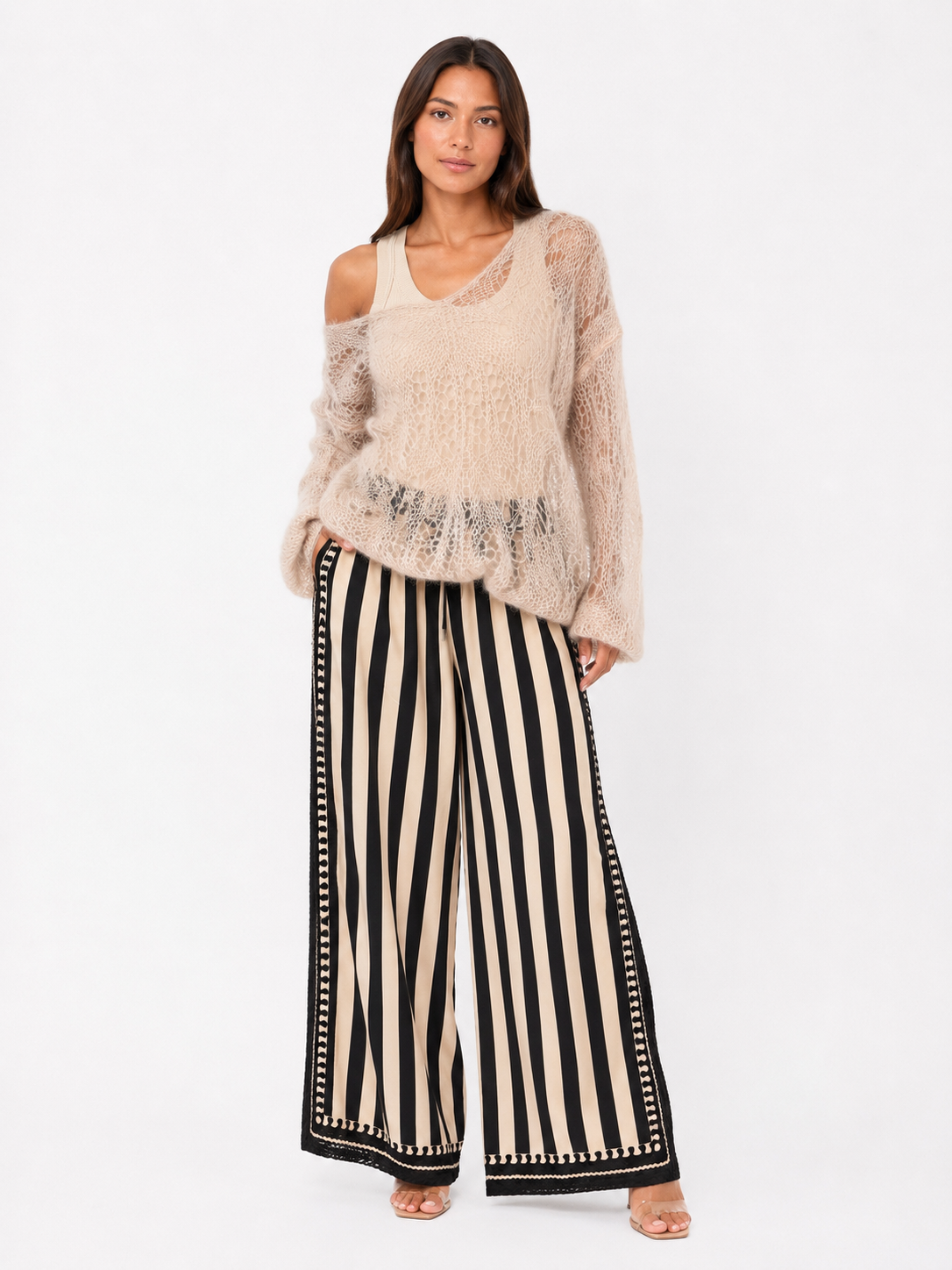 Pantalone rigato
