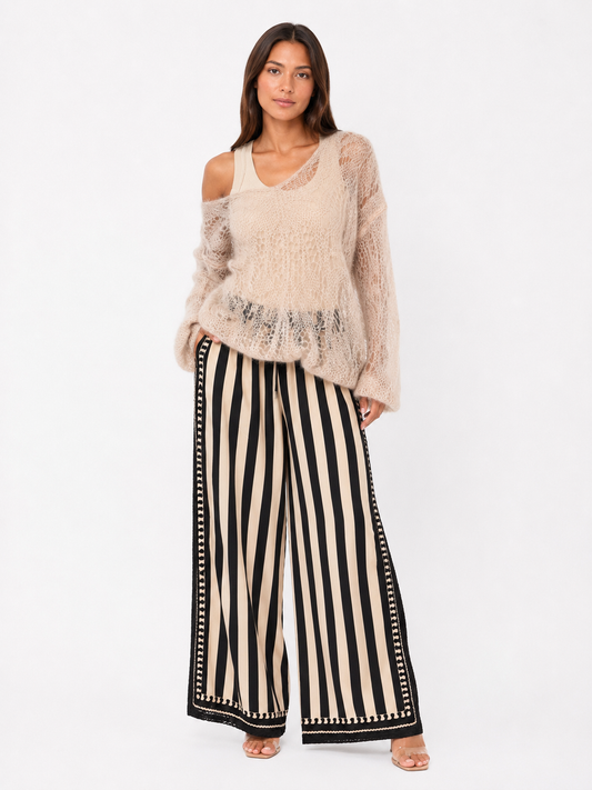 Pantalone rigato