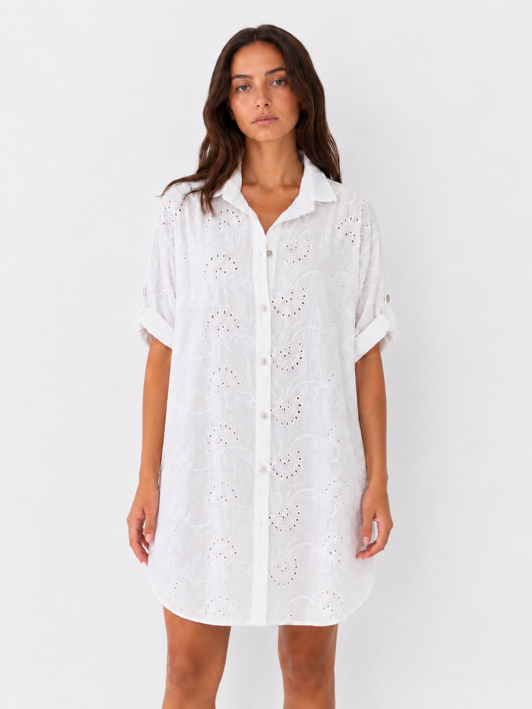 Camicia pizzo Ania