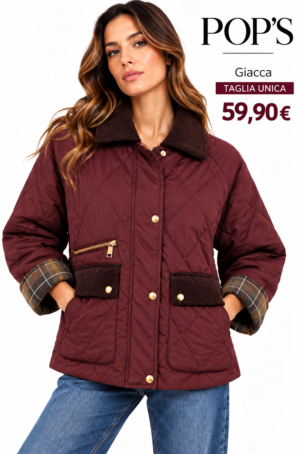 Giacca Trapuntata Urban Chic